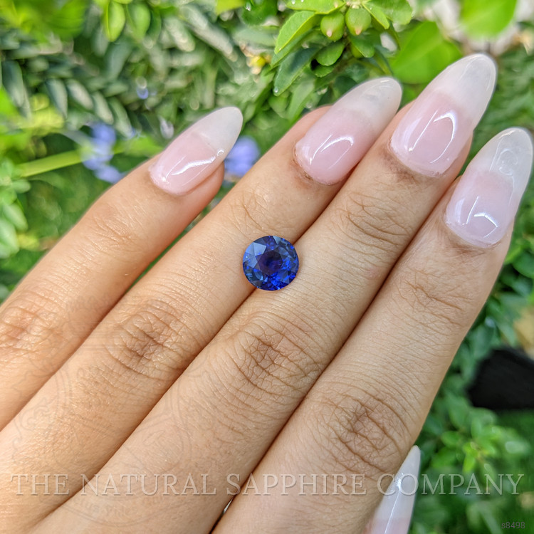 2.57 Ct. Blue Sapphire from Ceylon (Sri Lanka)