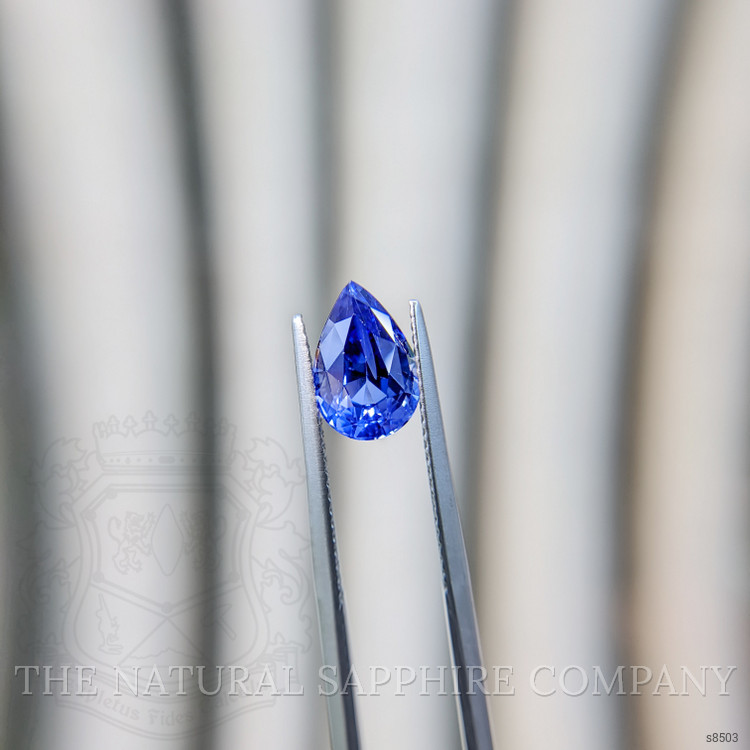 3.14 Ct. Blue Sapphire from Ceylon (Sri Lanka)