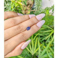 1.14 Ct. Blue Sapphire from Ceylon (Sri Lanka) Life Style