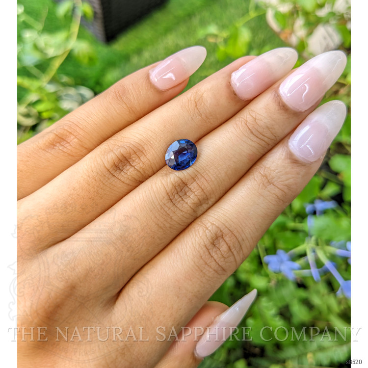 2.54 Ct. Blue Sapphire from Ceylon (Sri Lanka)