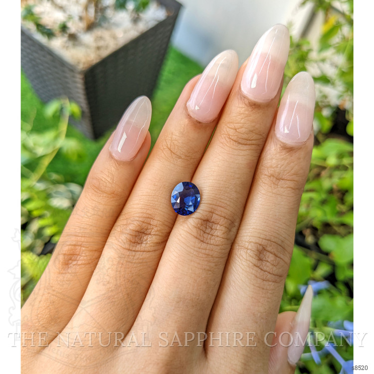 2.54 Ct. Blue Sapphire from Ceylon (Sri Lanka)