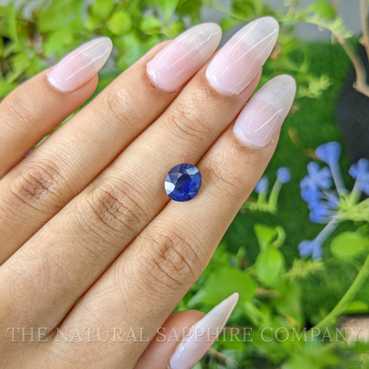 2.99 Ct. Blue Sapphire from Ceylon (Sri Lanka)