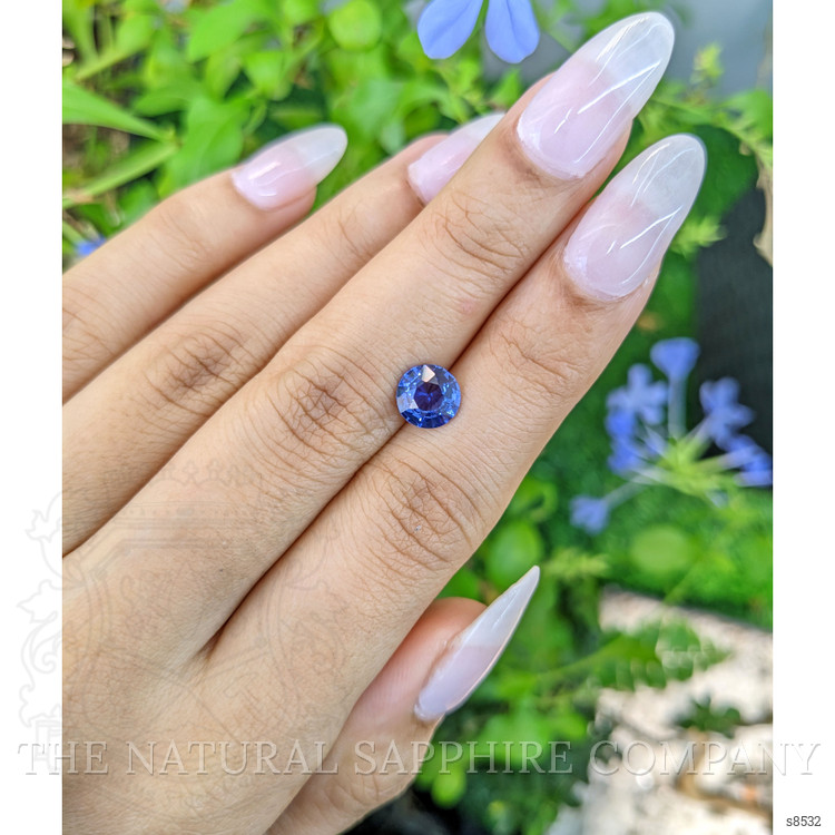1.60 Ct. Blue Sapphire from Ceylon (Sri Lanka)