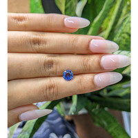 1.36 Ct. Blue Sapphire from Ceylon (Sri Lanka) Life Style
