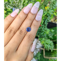 2.56 Ct. Blue Sapphire from Ceylon (Sri Lanka) Life Style