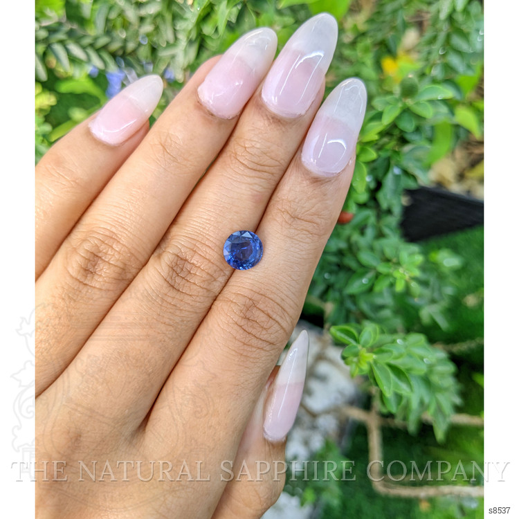 2.56 Ct. Blue Sapphire from Ceylon (Sri Lanka)