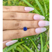 1.31 Ct. Blue Sapphire from Ceylon (Sri Lanka) Life Style