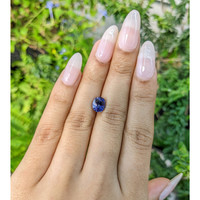 2.48 Ct. Bi Color Sapphire from Ceylon (Sri Lanka) Life Style
