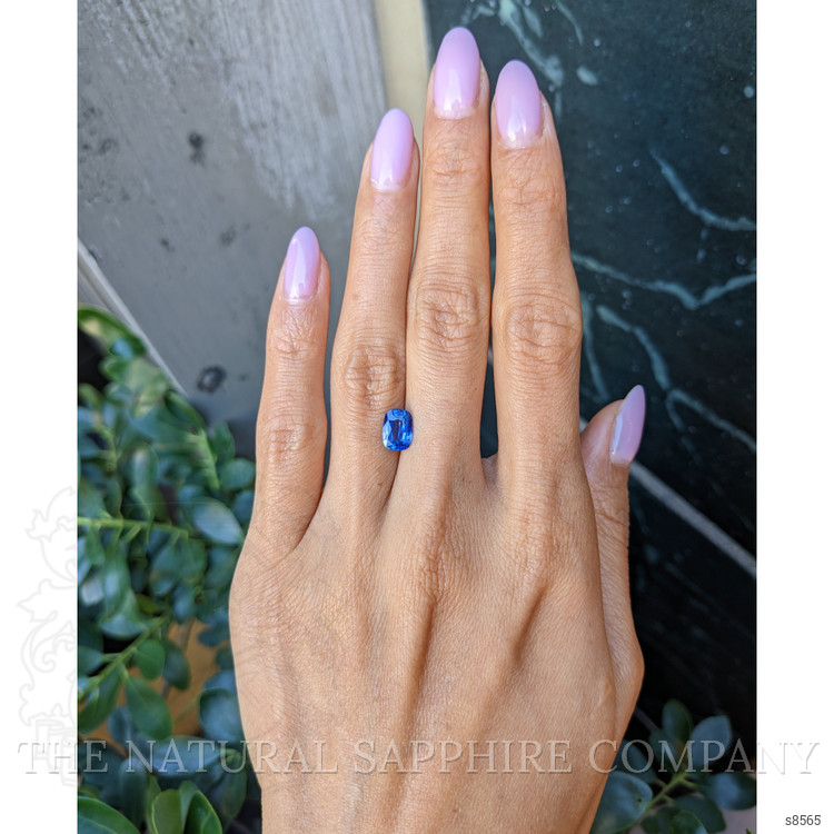 1.60 Ct. Blue Sapphire from Ceylon (Sri Lanka)