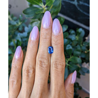 1.60 Ct. Blue Sapphire from Ceylon (Sri Lanka) Life Style