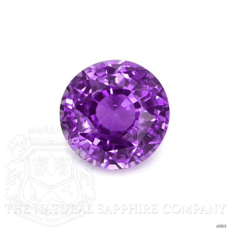 3.09 Ct. Purple Sapphire from Ceylon (Sri Lanka)