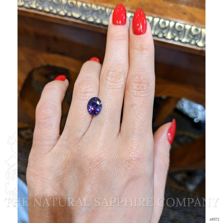 3.24 Ct. Purple Sapphire from Madagascar