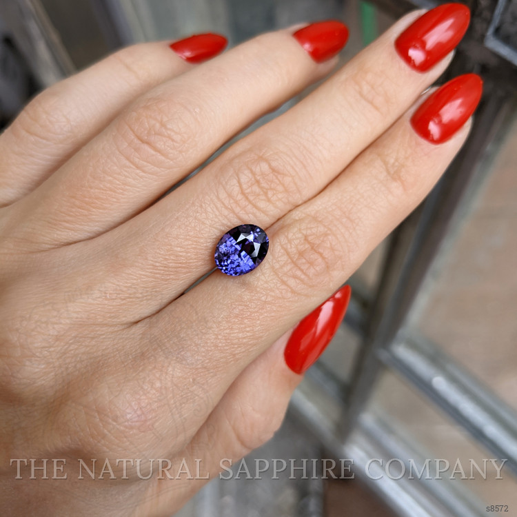 3.24 Ct. Purple Sapphire from Madagascar