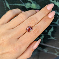 2.57 Ct. Sapphire from Madagascar Life Style