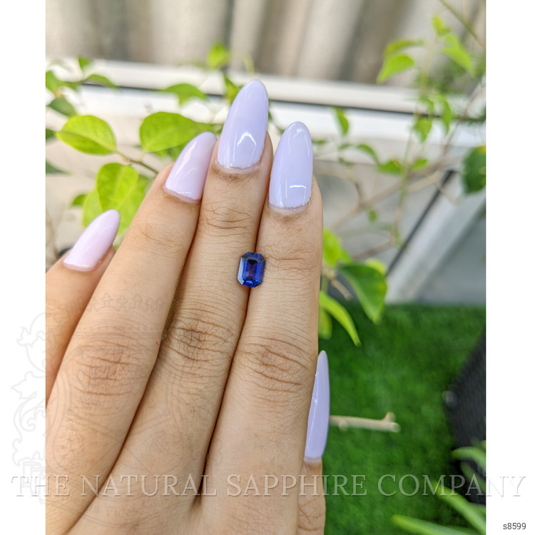 1.11 Ct. Blue Sapphire from Ceylon (Sri Lanka)