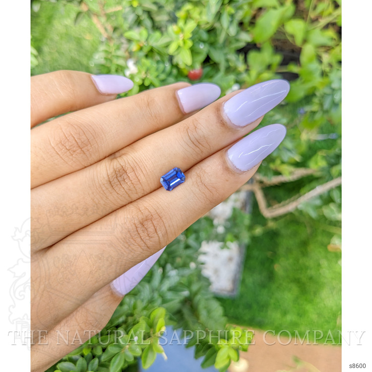 1.10 Ct. Blue Sapphire from Ceylon (Sri Lanka)