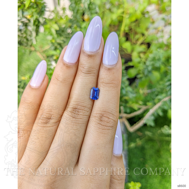1.10 Ct. Blue Sapphire from Ceylon (Sri Lanka)