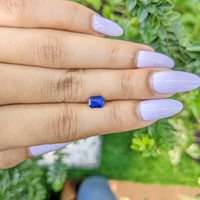 1.17 Ct. Blue Sapphire from Ceylon (Sri Lanka) Life Style