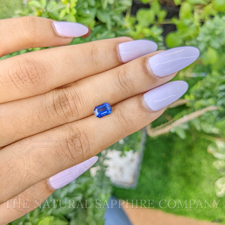 1.11 Ct. Blue Sapphire from Ceylon (Sri Lanka)