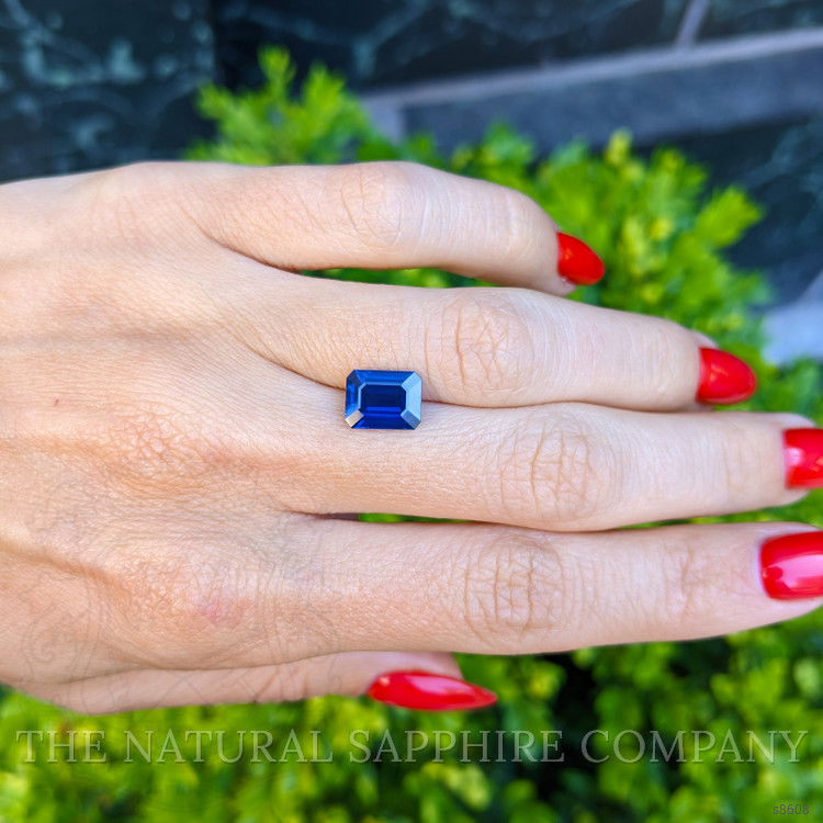 2.71 Ct. Blue Sapphire from Ceylon (Sri Lanka)