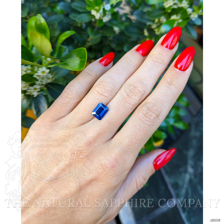 2.71 Ct. Blue Sapphire from Ceylon (Sri Lanka)