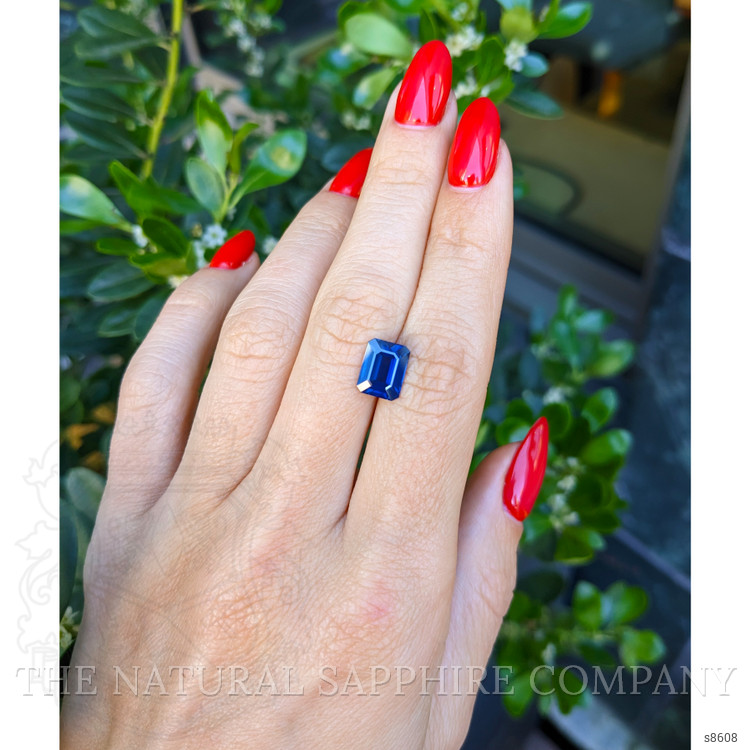 2.71 Ct. Blue Sapphire from Ceylon (Sri Lanka)