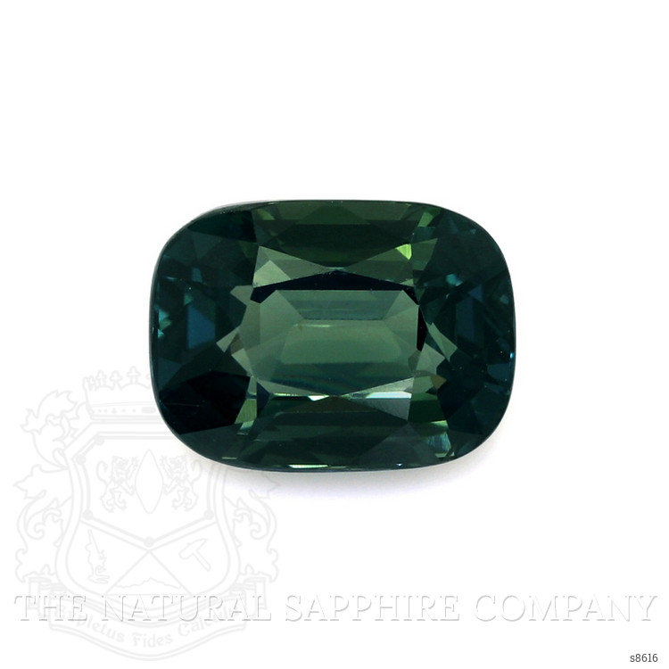 5.01 Ct. Bluish Green Sapphire from Ceylon (Sri Lanka)