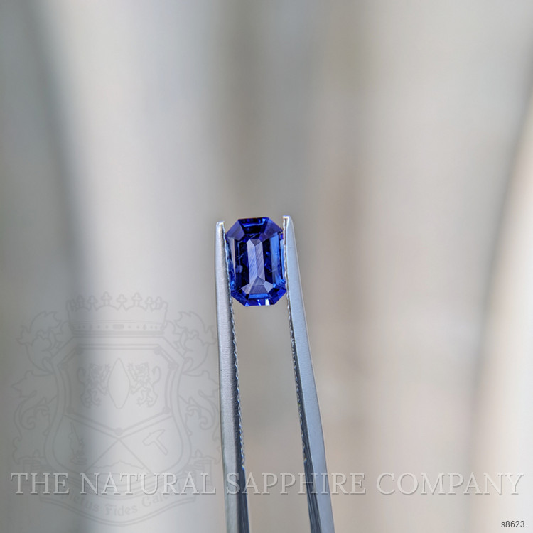 0.92 Ct. Blue Sapphire from Ceylon (Sri Lanka)