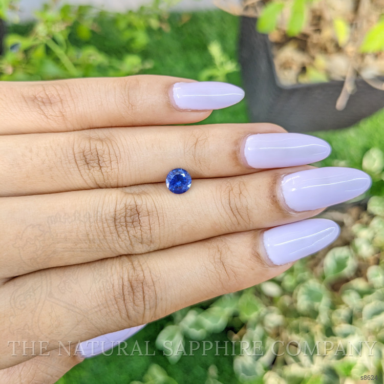 1.10 Ct. Blue Sapphire from Ceylon (Sri Lanka)