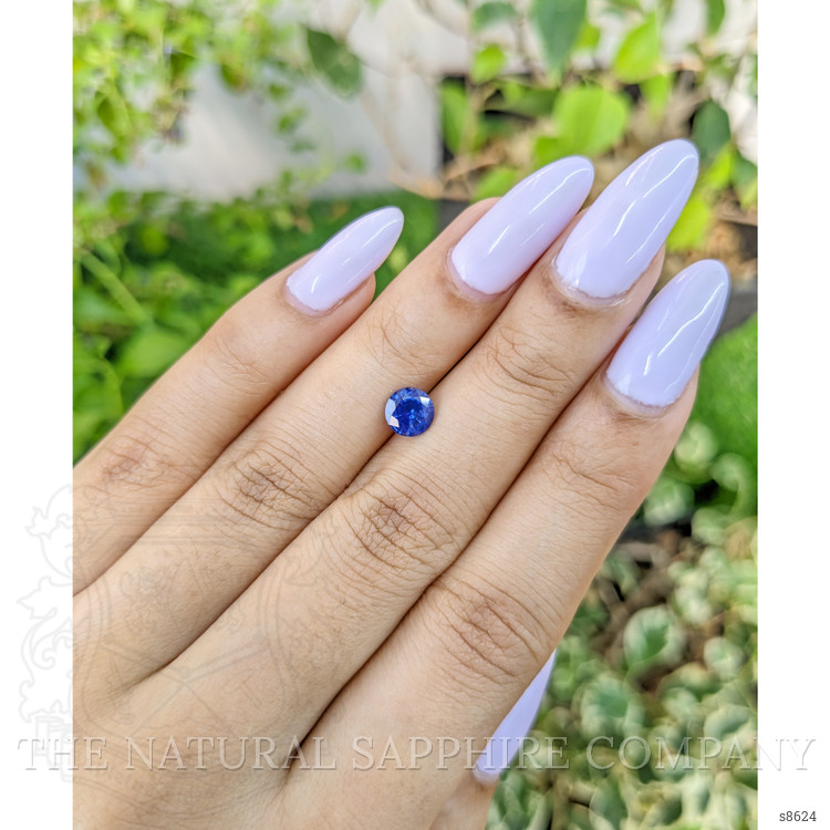 1.10 Ct. Blue Sapphire from Ceylon (Sri Lanka)