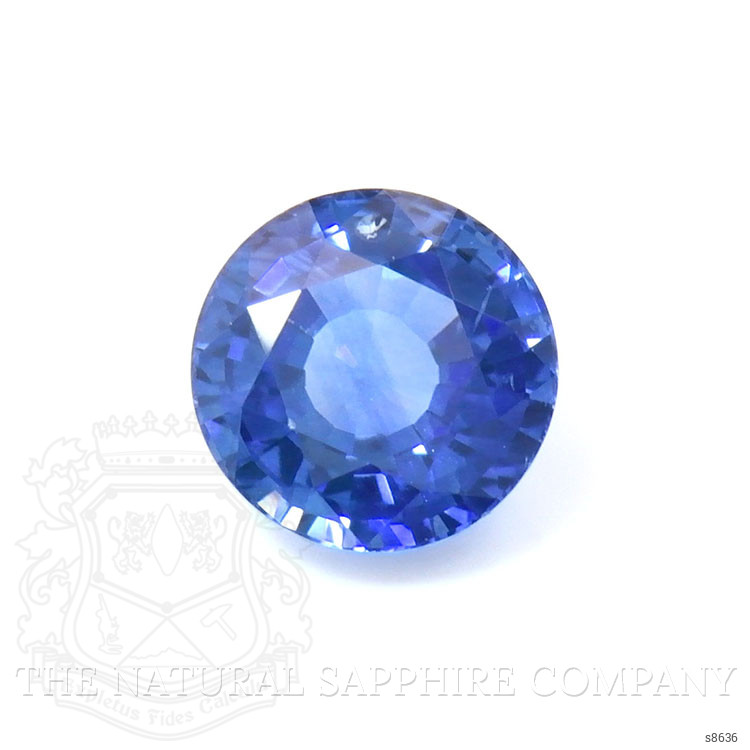 0.85 Ct. Blue Sapphire from Ceylon (Sri Lanka)