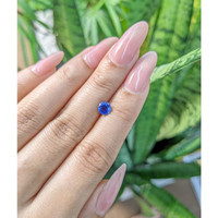 0.85 Ct. Blue Sapphire from Ceylon (Sri Lanka) Life Style