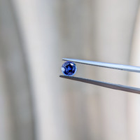 0.56 Ct. Blue Sapphire from Ceylon (Sri Lanka) Life Style
