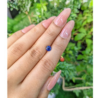 0.81 Ct. Blue Sapphire from Ceylon (Sri Lanka) Life Style