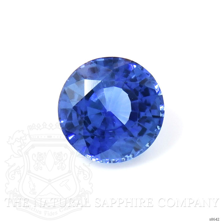 0.68 Ct. Blue Sapphire from Ceylon (Sri Lanka)