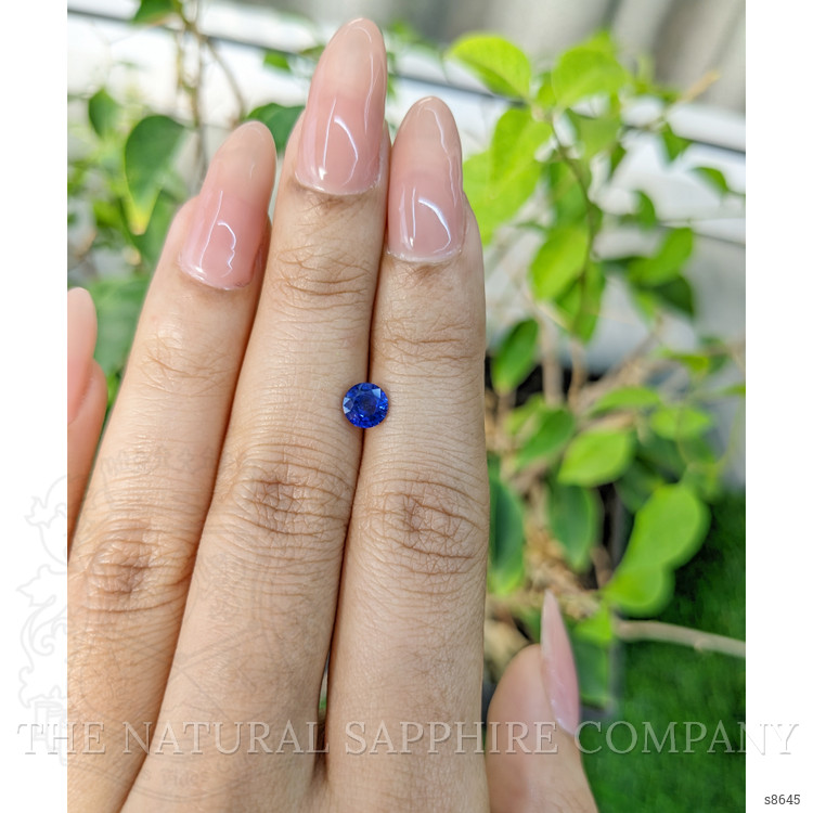 0.76 Ct. Blue Sapphire from Ceylon (Sri Lanka)
