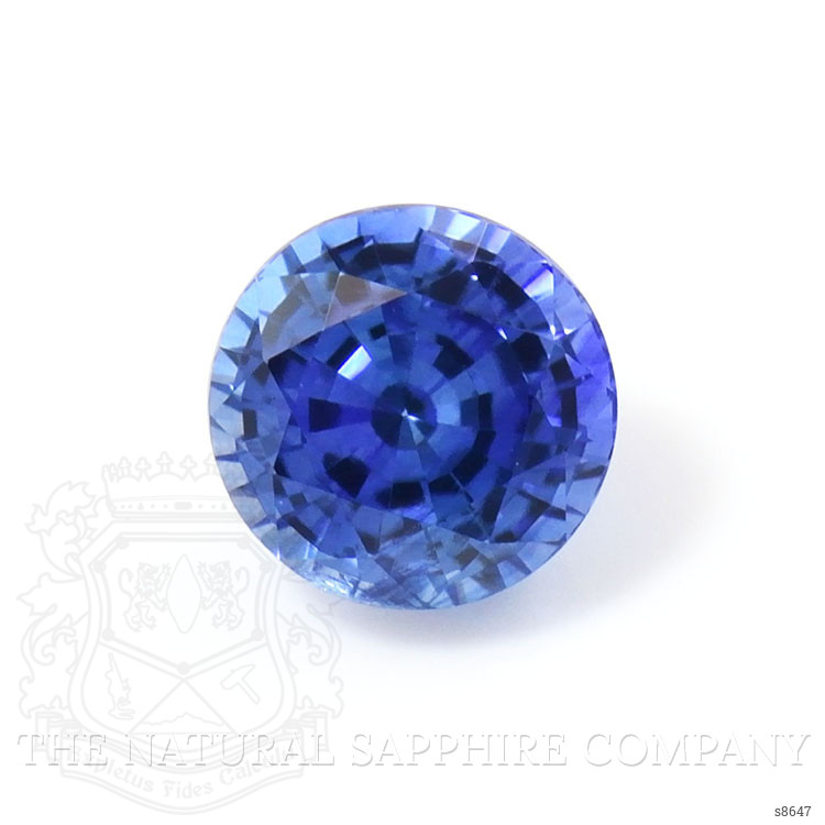 0.88 Ct. Blue Sapphire from Ceylon (Sri Lanka)