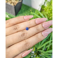 0.88 Ct. Blue Sapphire from Ceylon (Sri Lanka) Life Style