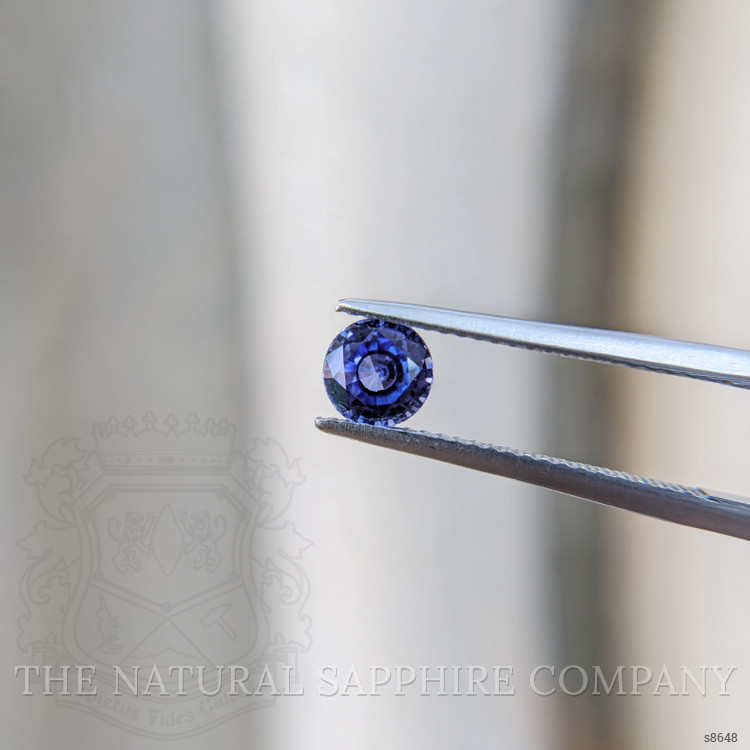 0.96 Ct. Blue Sapphire from Ceylon (Sri Lanka)