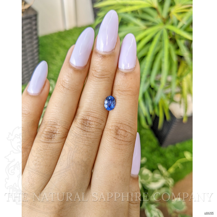 1.13 Ct. Blue Sapphire from Ceylon (Sri Lanka)