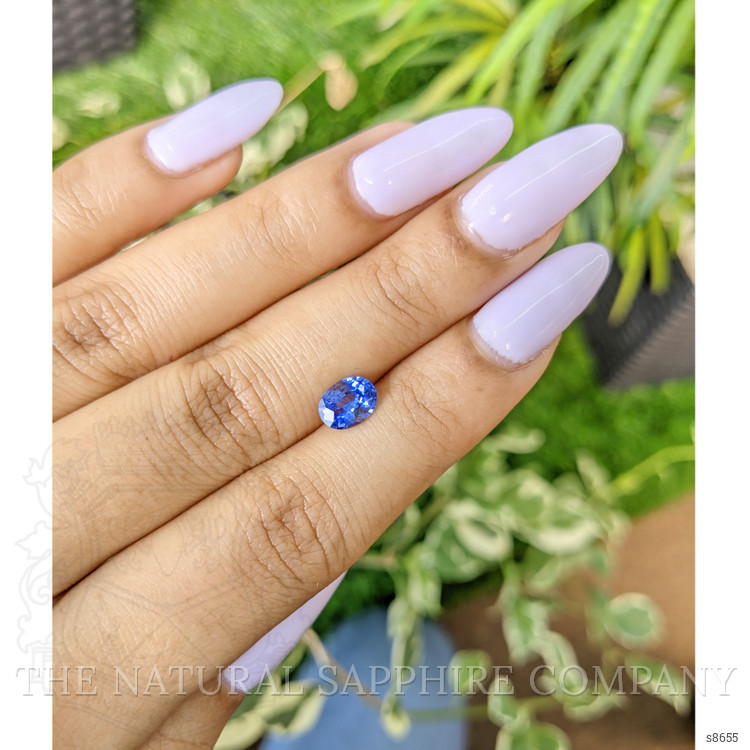 1.13 Ct. Blue Sapphire from Ceylon (Sri Lanka)