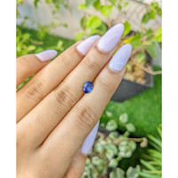 1.27 Ct. Blue Sapphire from Ceylon (Sri Lanka) Life Style