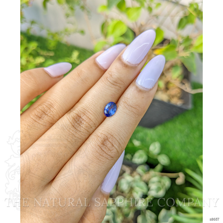 1.27 Ct. Blue Sapphire from Ceylon (Sri Lanka)