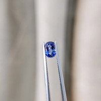 1.24 Ct. Blue Sapphire from Ceylon (Sri Lanka) Life Style