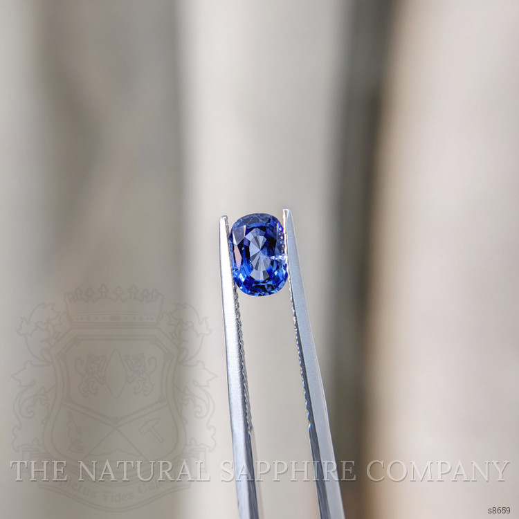 1.24 Ct. Blue Sapphire from Ceylon (Sri Lanka)