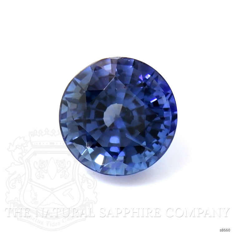 0.85 Ct. Blue Sapphire from Ceylon (Sri Lanka)