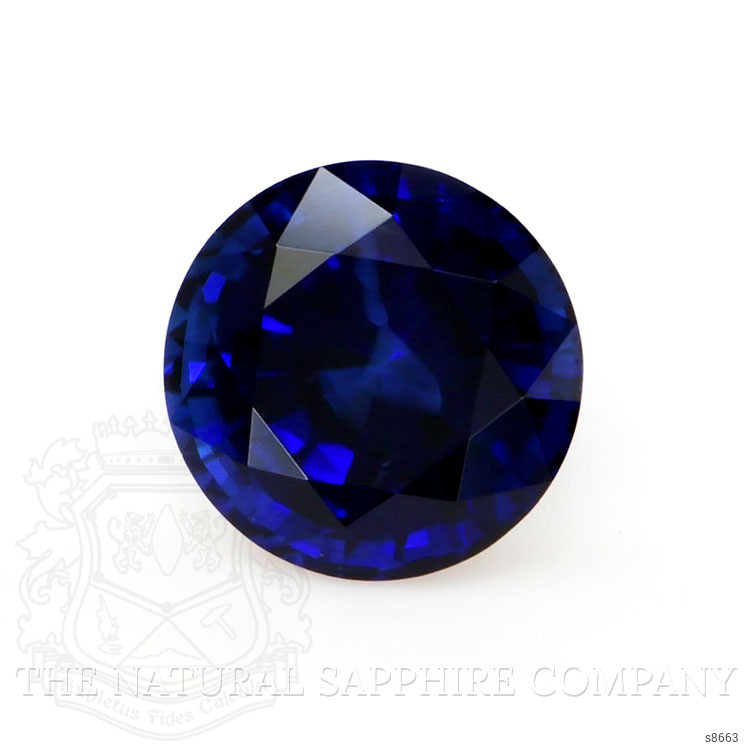 0.63 Ct. Blue Sapphire from Ceylon (Sri Lanka)