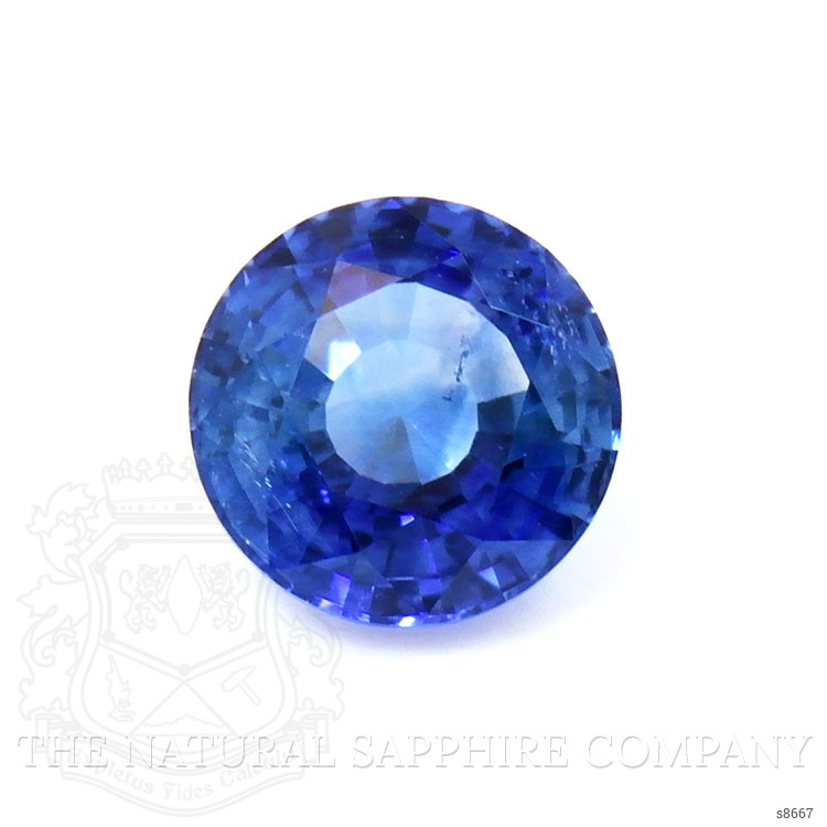 0.80 Ct. Blue Sapphire from Ceylon (Sri Lanka)