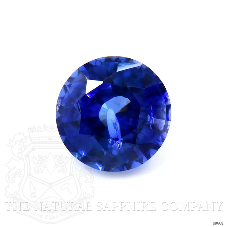 0.68 Ct. Blue Sapphire from Ceylon (Sri Lanka)