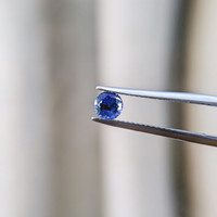 0.77 Ct. Blue Sapphire from Ceylon (Sri Lanka) Life Style